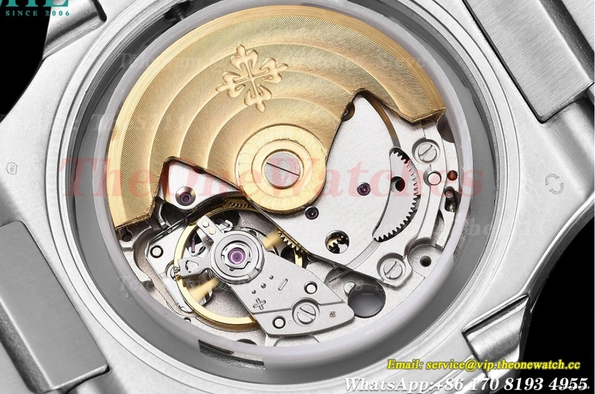 SS MY8215 Nautilus 5711 40mm SS GDF Dial White 0123